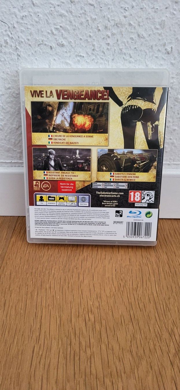Sony Giochi: PS 3 - The Saboteur – Usato da Münsingen venduto da DigitaleSpielecke 1