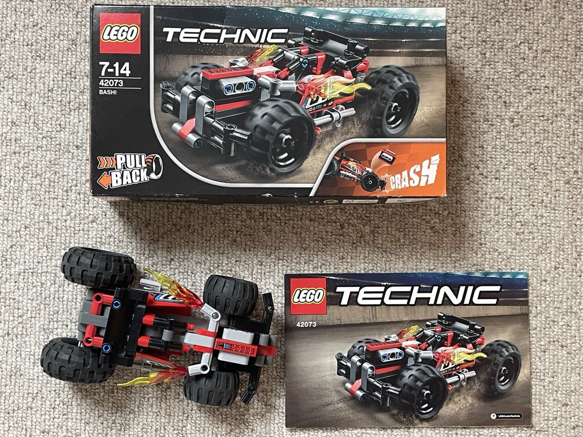 Lego Giocattoli: Lego Technic 42073 BASH! mit Rückziehfeder – Usato da Ehrendingen venduto da renue
