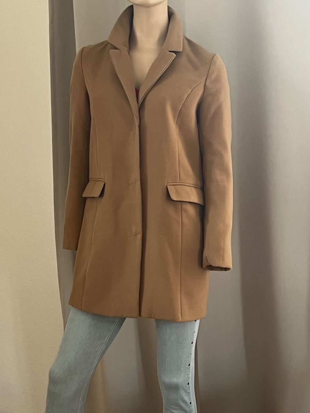Vero Moda Cappotti: Vero Moda Damenmantel beige Grösse M – Usato da Zürich venduto da ost_5sdl 2