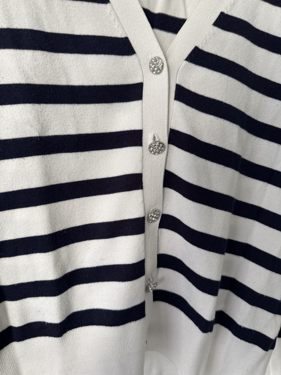 Zara Maglioni & Felpe: Blau-weiss gestreifter Pullover von Zara, S – Nuovo (secondo la descrizione) da Granges VS venduto da rvn 1