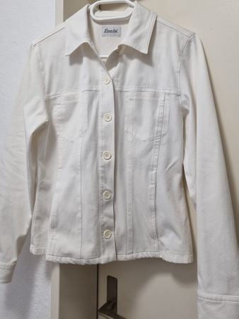 Jacke , Jeans Jacke Gr.S weiss