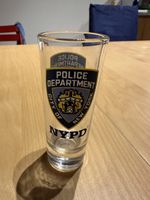 NYPD New York Police Department Glas
