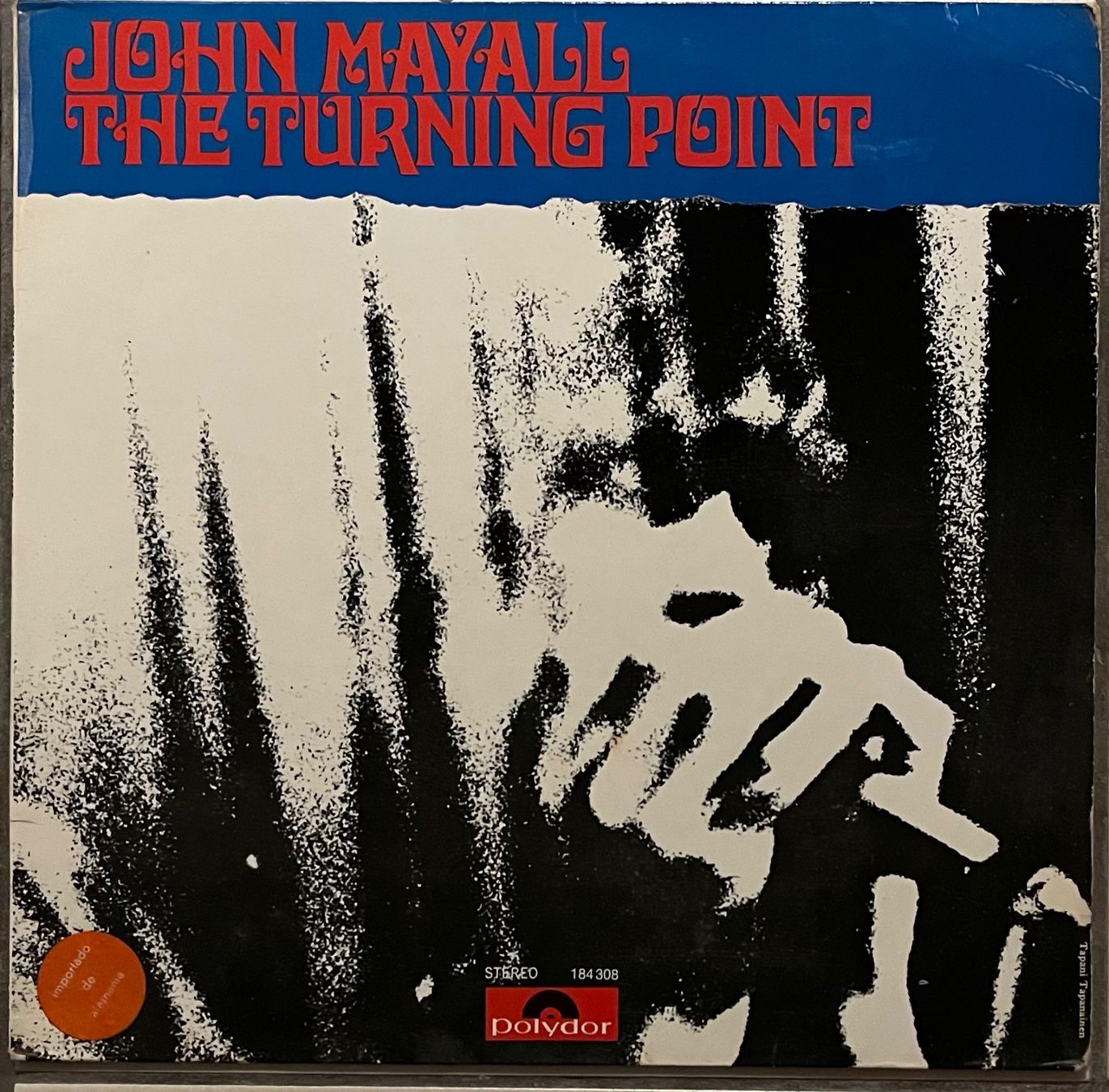 Schallplatten: JOHN MAYALL - THE TURNING POINT - 33 Tours – Gebraucht aus Bussigny von vinyl-pas-cher