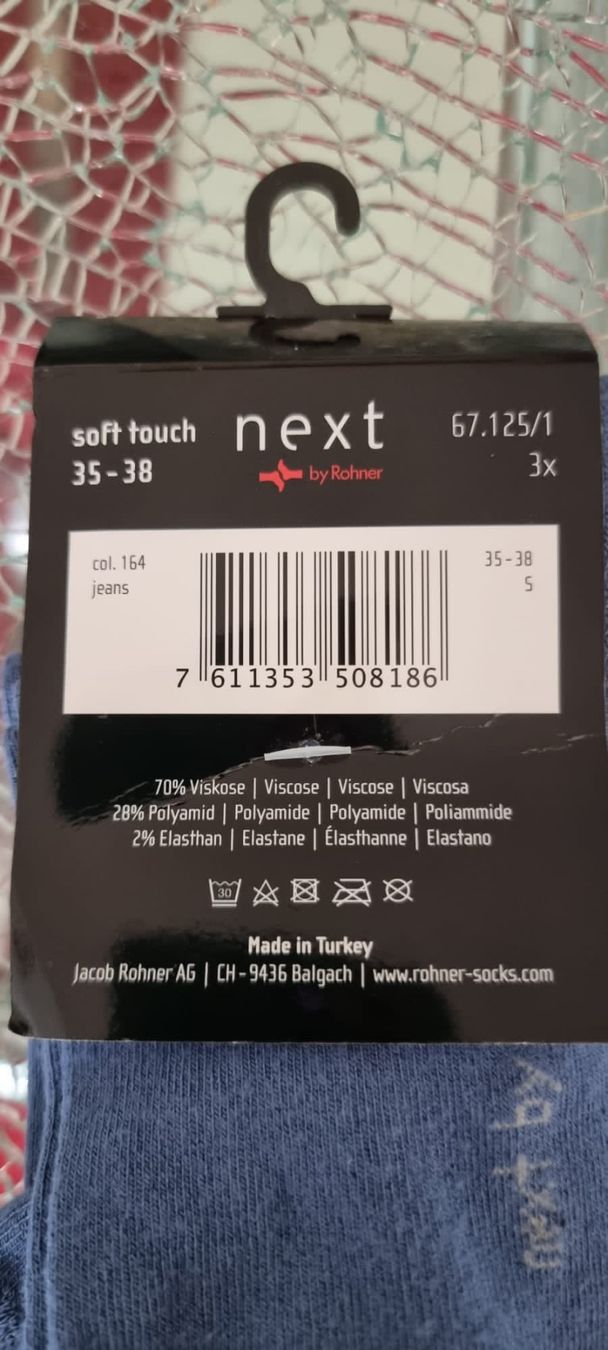 Rohner Calze: Rohner Socken 35-38 – Nuovo e nell'imballaggio originale da Luzern venduto da Edii025 3