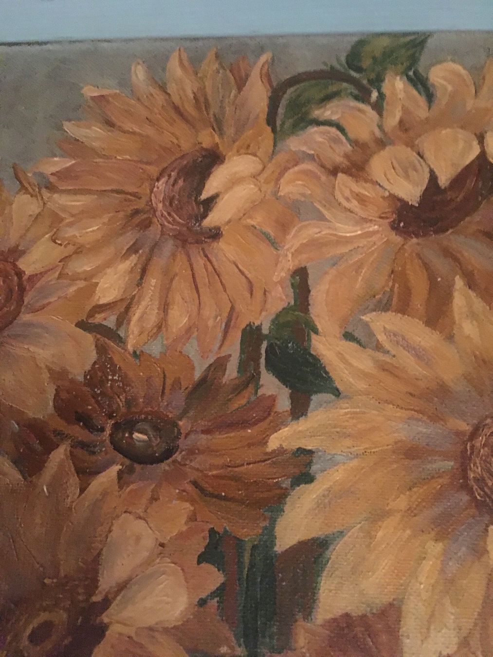 Dipinti: Oelbild Sonnenblumen – Usato da Oberrieden venduto da PEGNE 3