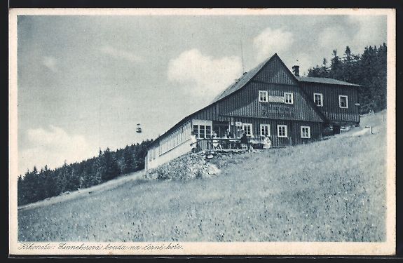 Cartoline postali: Binnerkerbaude bei Johannisbad im Grüne – Usato da Berlin venduto da bartko-reher