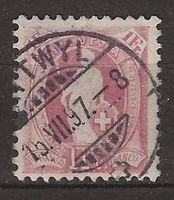CH071d - Helvetia debout 71d vollstempel ...twyl