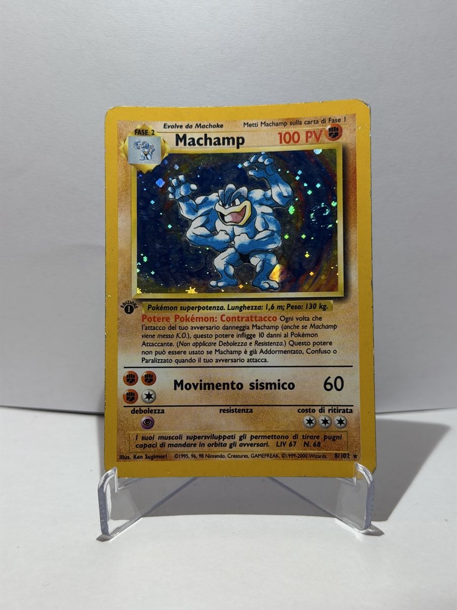 Pokémon Sammelbilder & Trading cards: Pokémon Machamp Holo – Gebraucht aus Wetzikon ZH von kev_2rhl