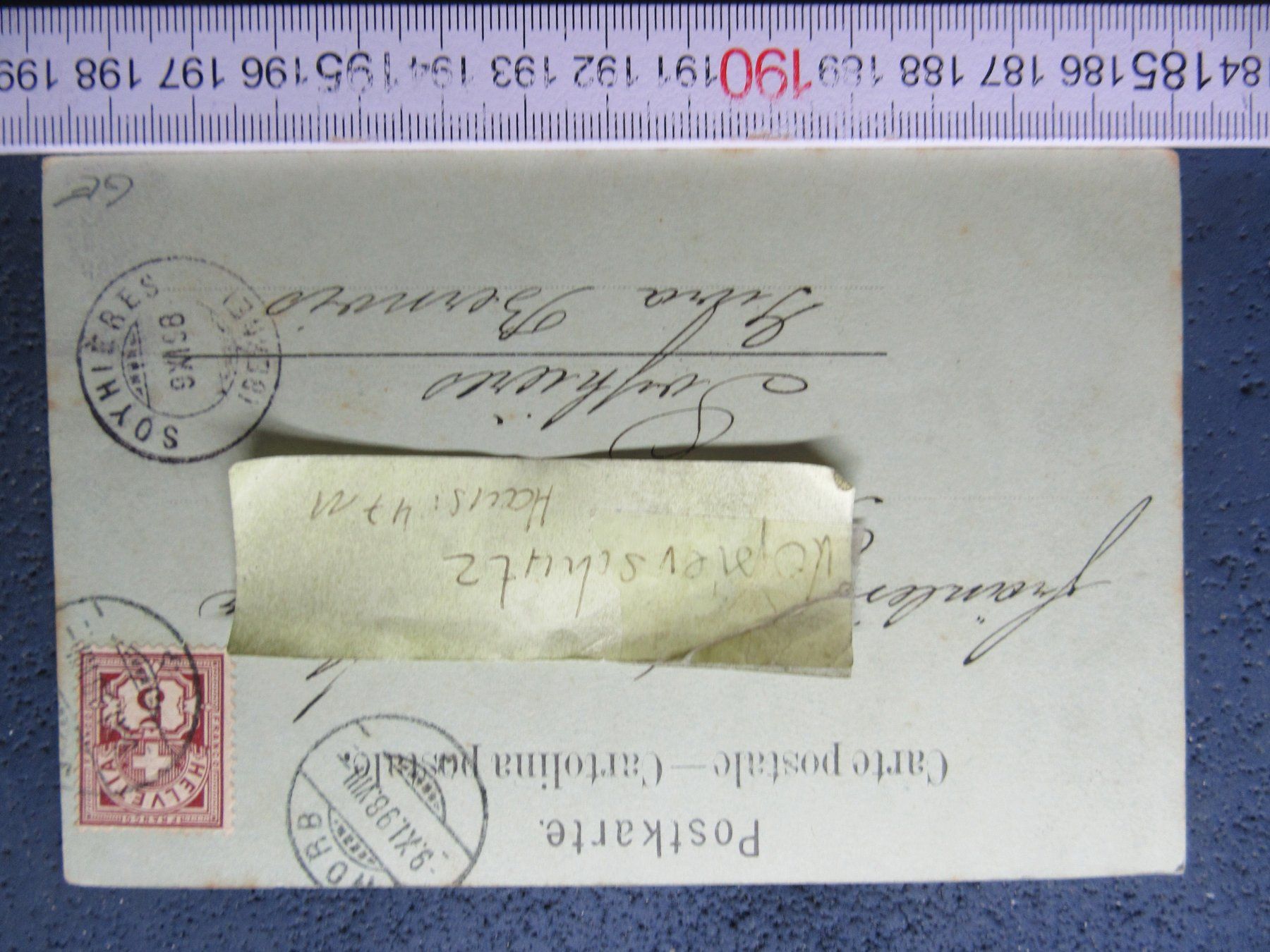 Cartoline postali: GENEVE 1898 GE AK – Usato da Ettingen venduto da Hausi4711 1
