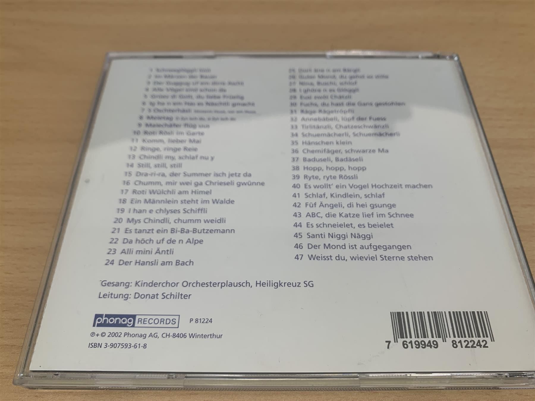 CDs: Chinde, mir tüend singe – D'occasion à Rikon im Tösstal par Alpenmutz 1
