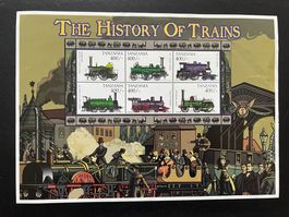 Tanzania 1999 History Of Trains ** Luxus (D551)