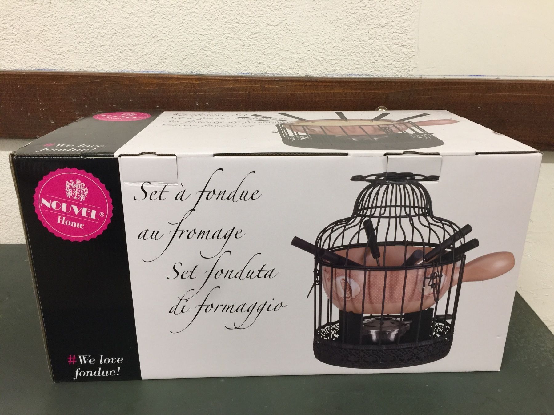 Elettrodomestici da cucina: NOUVEL KÄSEFONDUE SET NEU – Nuovo e nell'imballaggio originale da Dietikon venduto da brocki-eyra