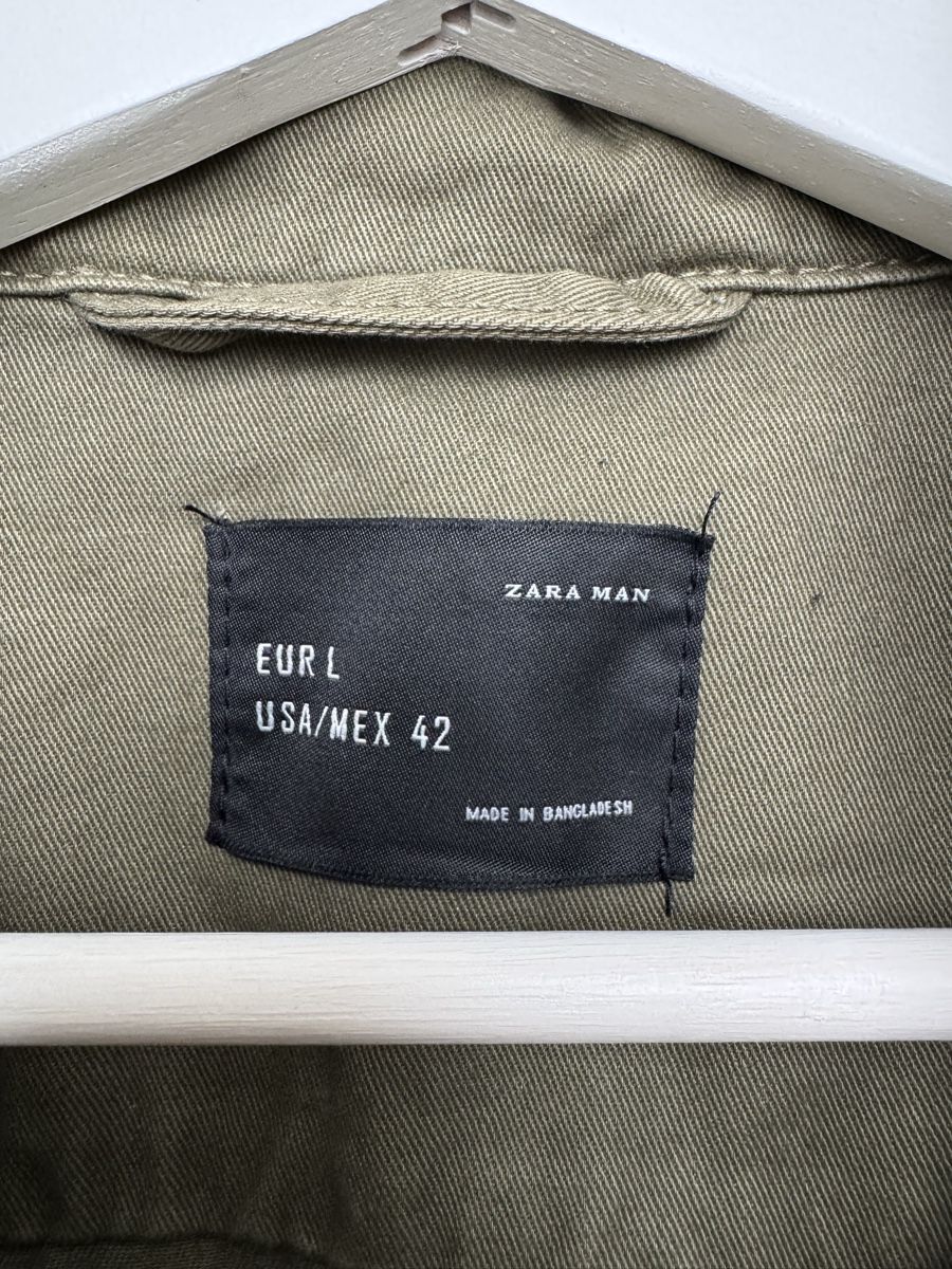 Zara Giacche: Zara Man Übergangsjacke grün L – Usato da Maisprach venduto da jokoundklaas 5