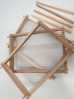 3 Webrahmen, Holz