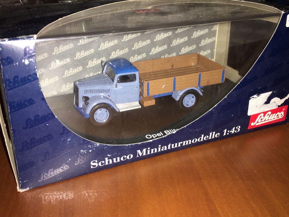 Schuco 1/43 - Opel Blitz S 3t 1935 Pritschen-LKW TWH - Réf. 03053. S.L. 1000p