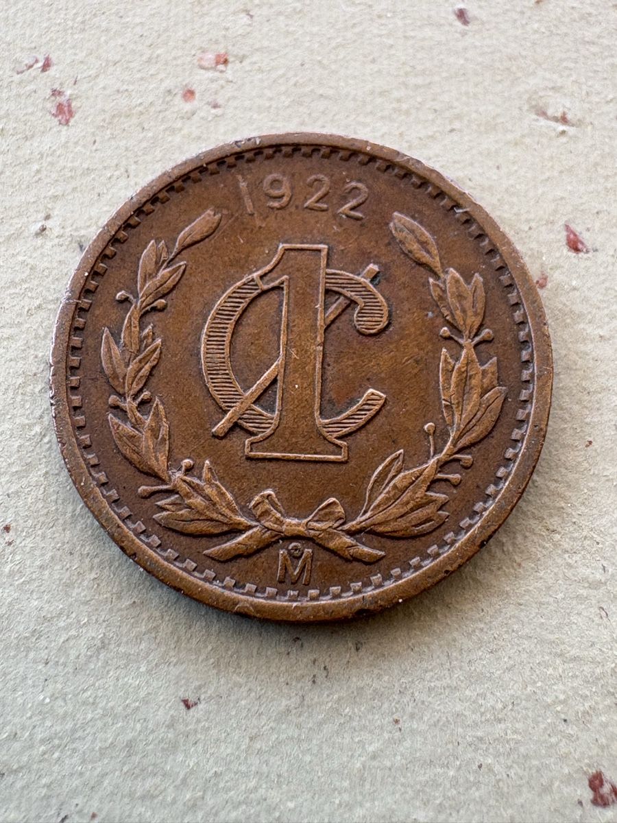 Tutti le monete: Mexiko 1 Centavo 1922 gebraucht – Usato da Zürich venduto da mysilvercoin 1