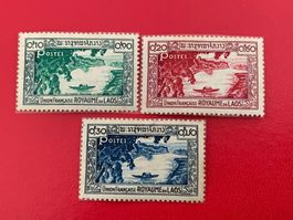 Timbres - Royaume du Laos 1951