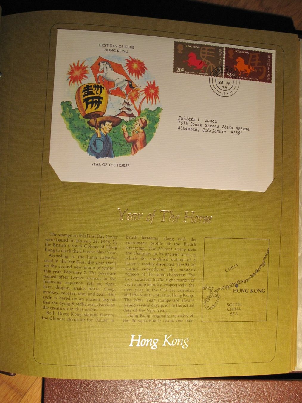 Album: First Day Covers From Around The World 1977 / 78 – Usato da Wil SG venduto da fva01 7
