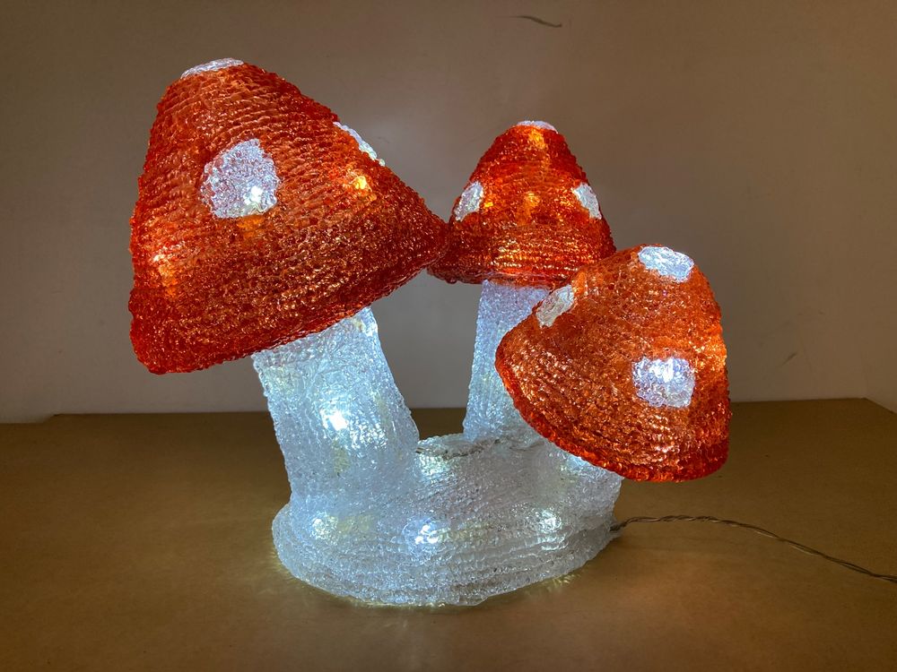 Pilze beleuchtet Weihnachtsdeko Kaufen auf Ricardo