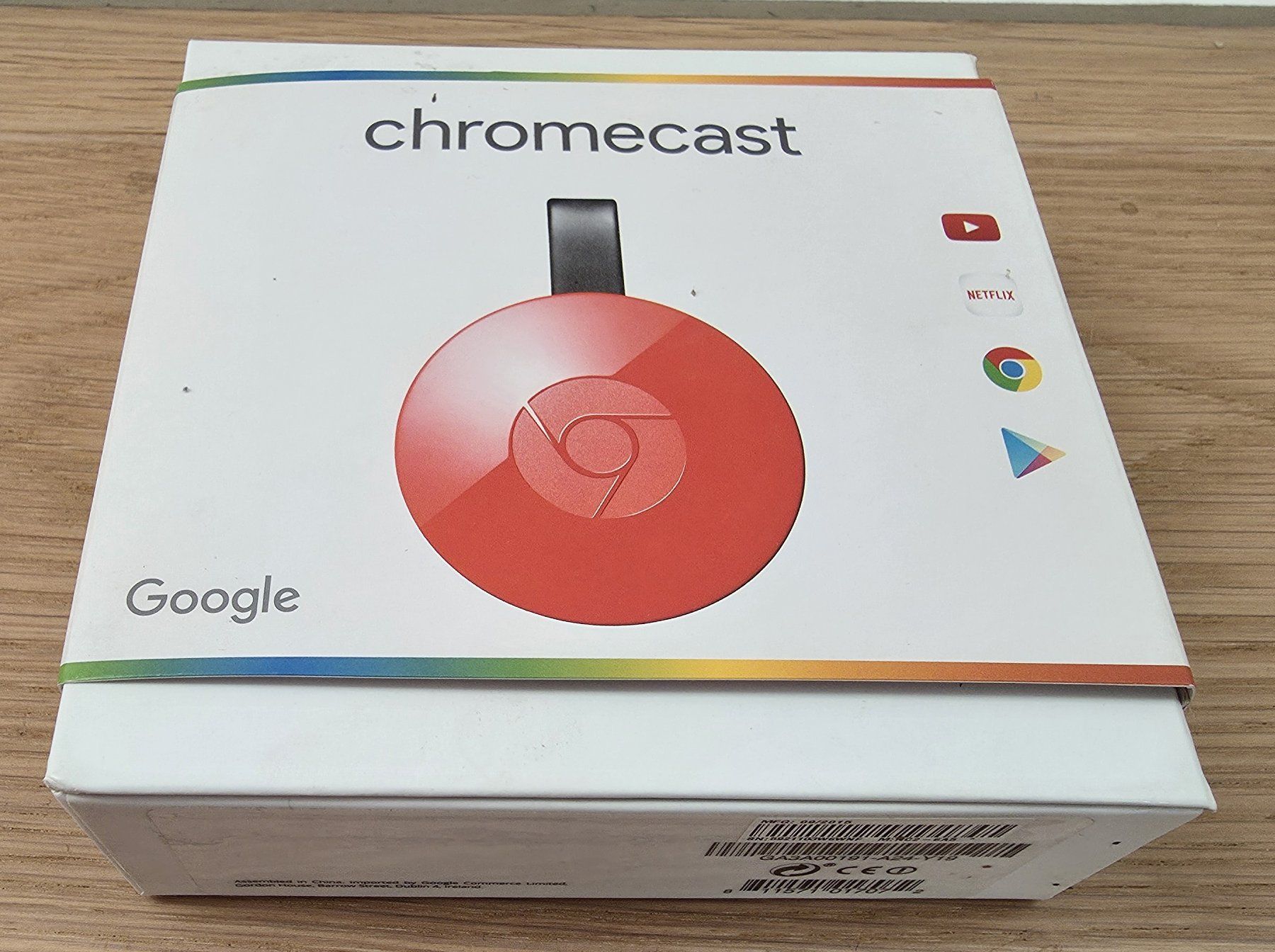 Google Systèmes audio & multimédias: Google Chromecast Streaming Player rot gebraucht – D'occasion à Aarau par Ahoffa