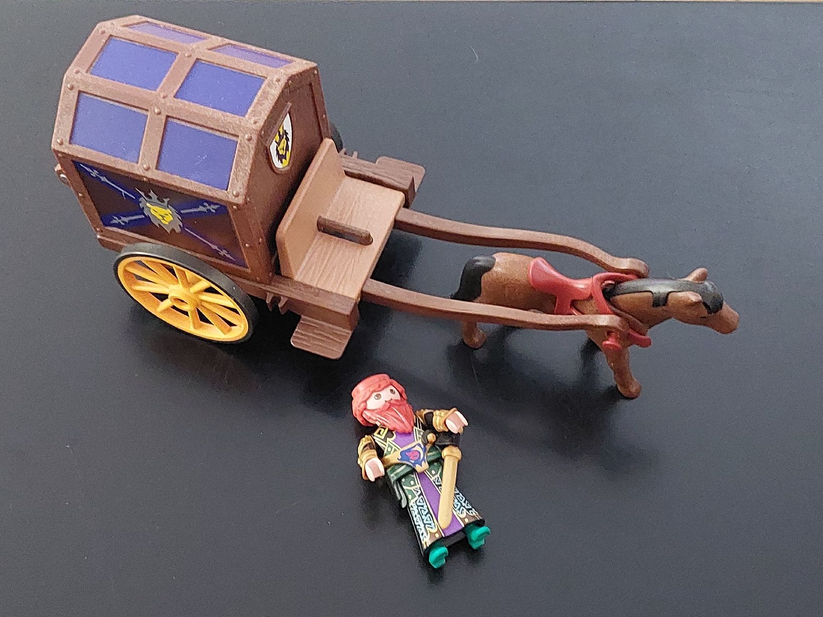 Playmobil Jouets: Kutsche  mit Krieger – D'occasion à Zetzwil par lanst08
