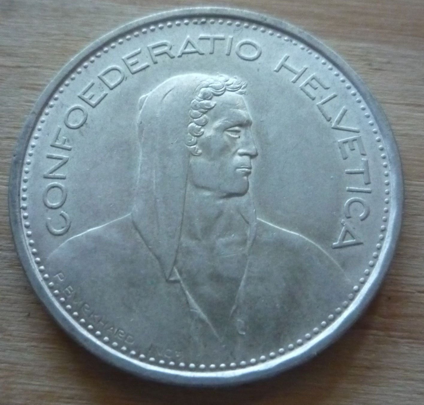 Alle Münzen: 5 Franken 1966, silber – Gebraucht aus Rieden SG von Sammelfreund 1