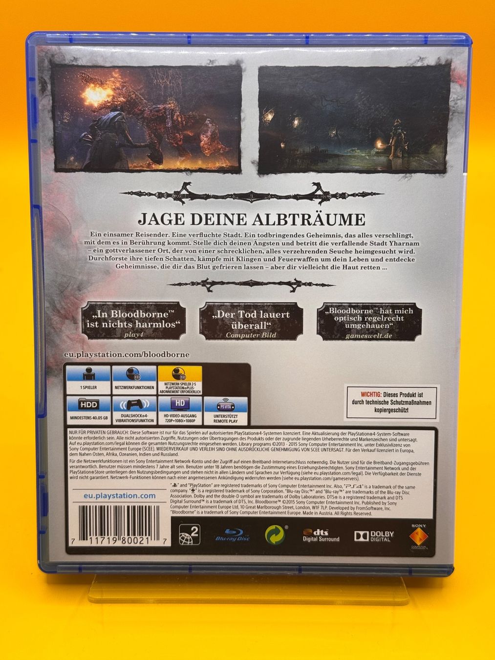 Sony Giochi: Bloodborne PS4 - Action-Rollenspiel – Usato da Oberwil b. Zug venduto da silver2024 1