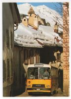 PONTRESINA GR Postauto FBW n. St. Moritz