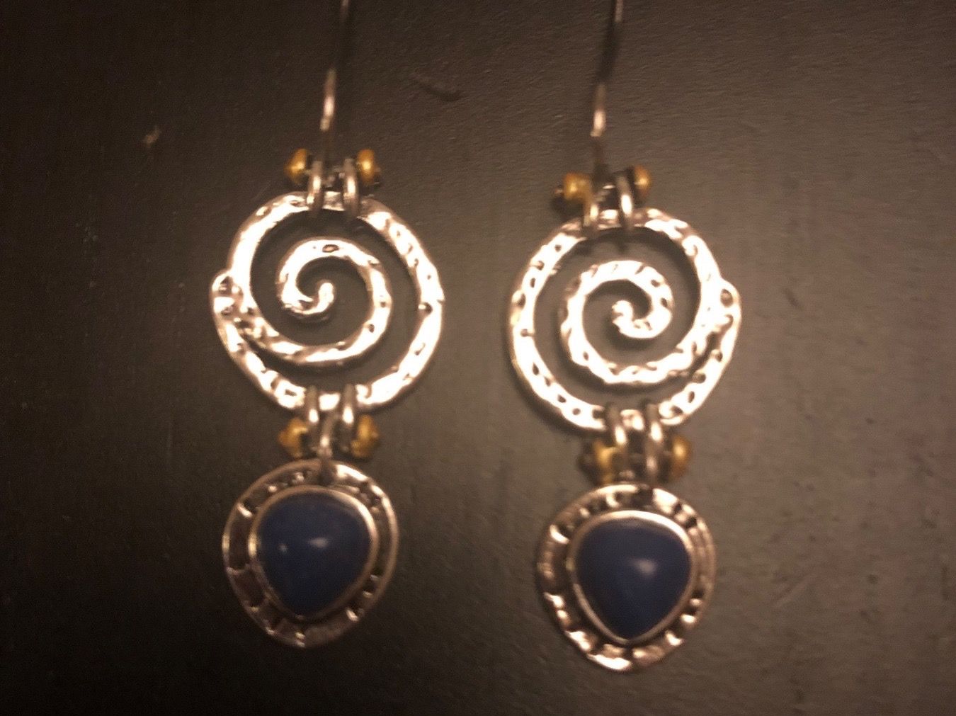 Orecchini pendenti & Orecchini a lobo: Ohrringe mit Lapislazuli – Nuovo (secondo la descrizione) da Gams venduto da Mariawicca 1