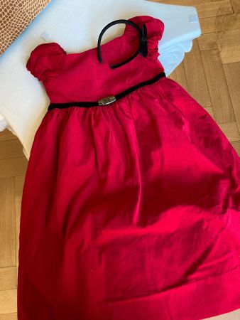 Wunderbares RALPH LAUREN Kleid mit Haarreif, 6 Jahre, neu!
