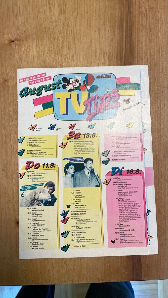 Poster & Bilder: Micky Maus Poster – Gebraucht aus Therwil von rubininio 1