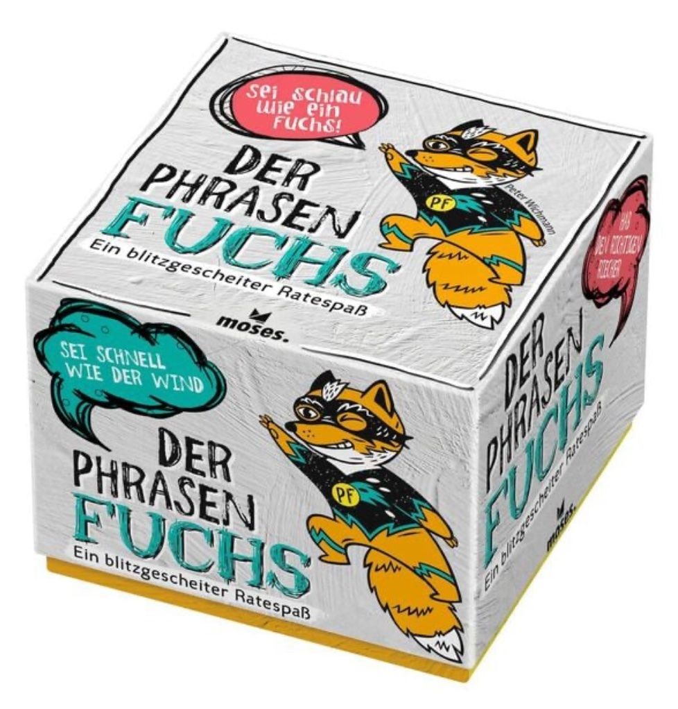 Giochi: Der Phrasenfuchs - Ein blitzgescheiter Ratespass - neu – Nuovo e nell'imballaggio originale da Zürich venduto da Alot16 2