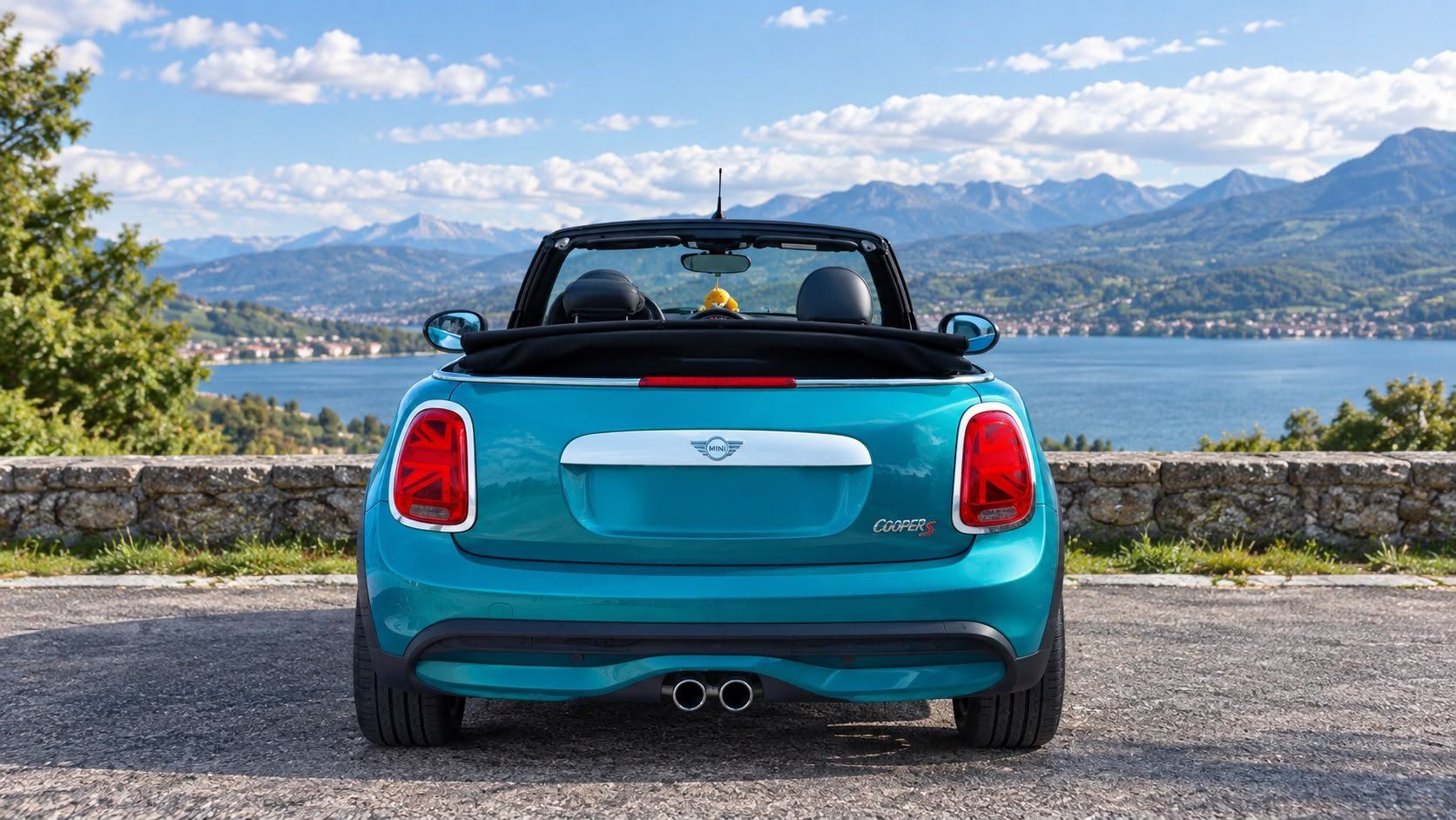 Mini Automobili: Cabriolet Mini Cooper S bleu turquoise état impeccable – Usato da Genève venduto da JonStyle 2