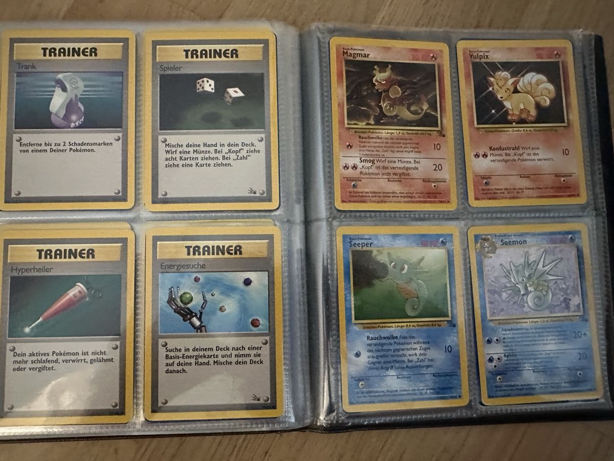 Pokémon Sammelbilder & Trading cards: 95 Pokémon Karten aus den 90ern – Gebraucht aus Sumiswald von Sigmund90 3