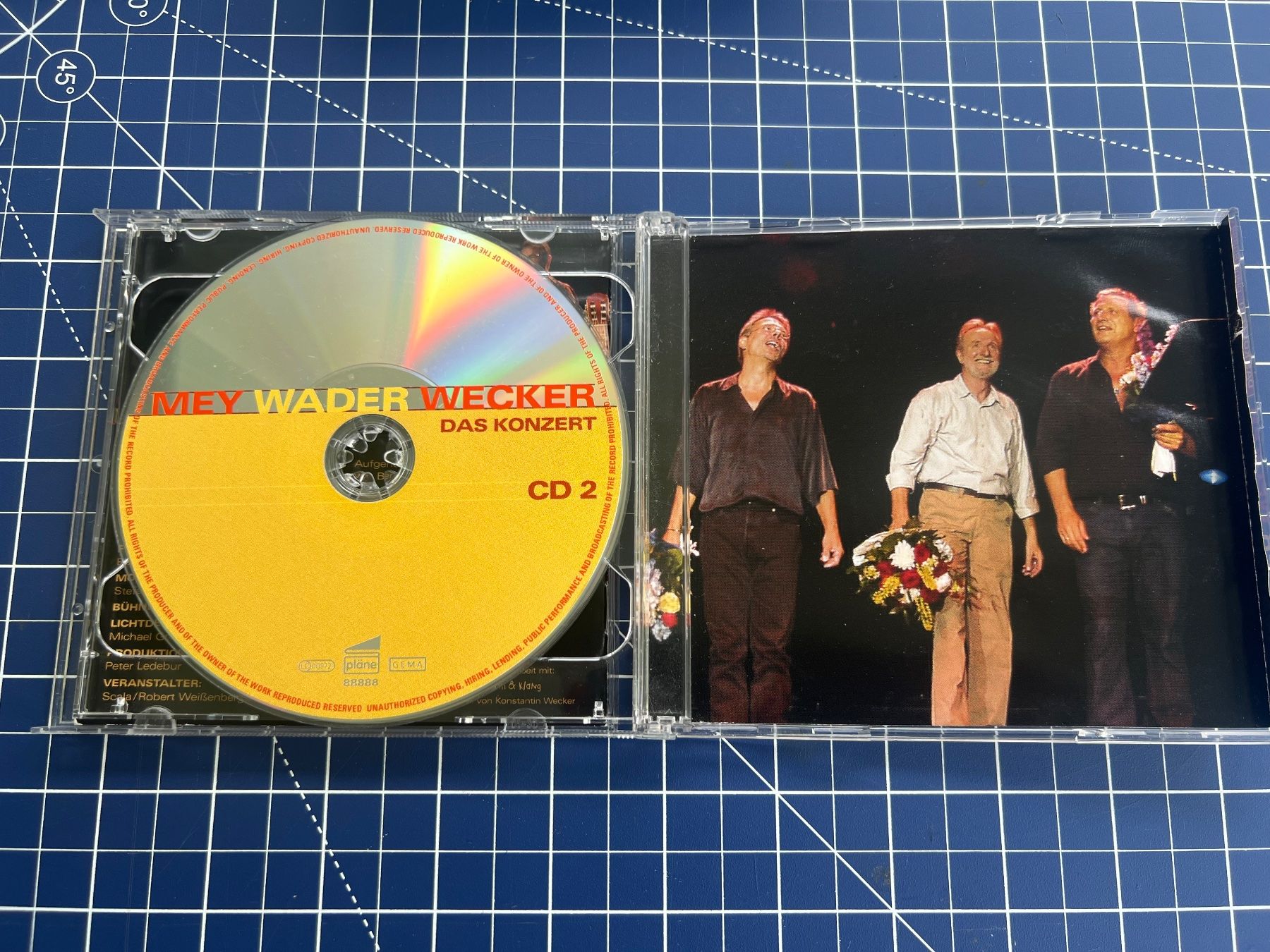 CD: Mey, Wader, Wecker – Das Konzert 2CD – Usato da st.gallen venduto da sophiephie 2