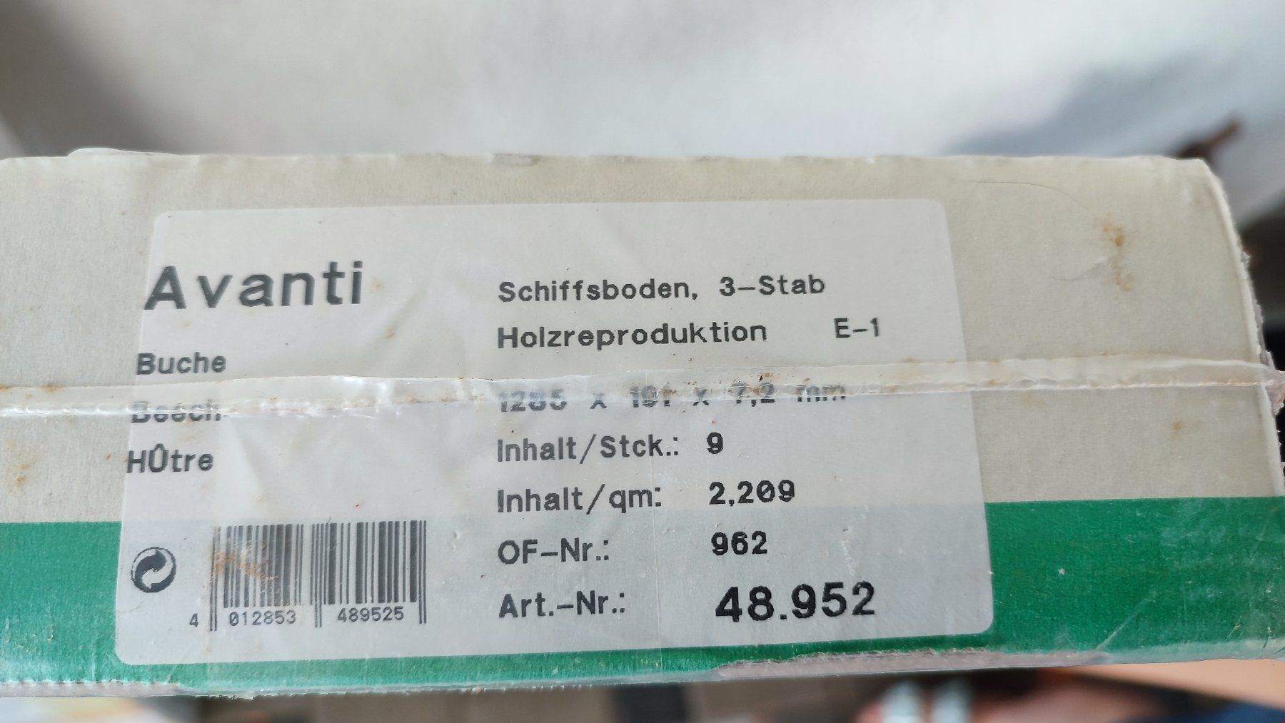 Rivestimenti per pavimenti: Laminat Buche – Nuovo e nell'imballaggio originale da Rheinau venduto da Christophe1 2