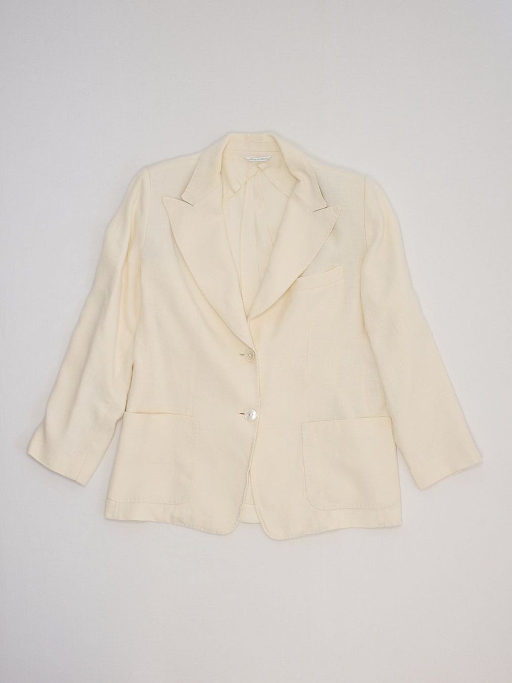 Max Mara Giacche: Veste Blazer Beige Crème MAX MARA – Usato da Fribourg venduto da re-fine 1