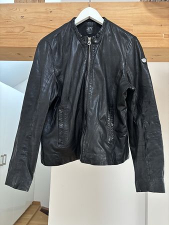 Gipsy Lederjacke, Damen, Grösse 2XL, Schwarz, Top Zustand!