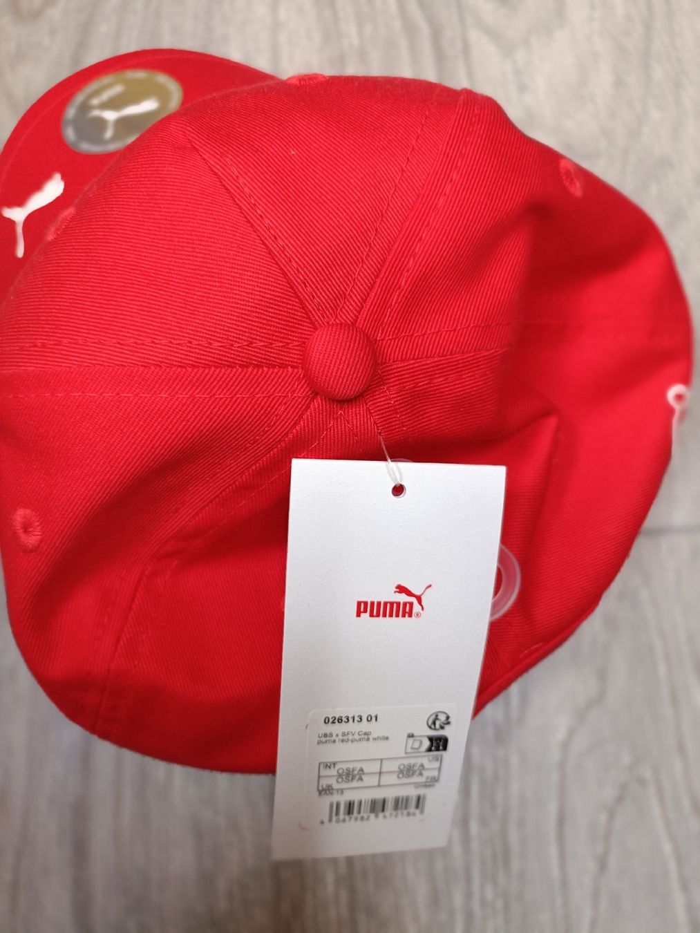 Puma Copricapi, berretti & cappellini: Schweizer Nati Kappe Marke Puma – Nuovo e nell'imballaggio originale da Lostallo venduto da cha_lx5j 1