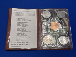 DDR 4 x 5 Mark 1987, 750 Jahre Berlin mit Etui, UNZ