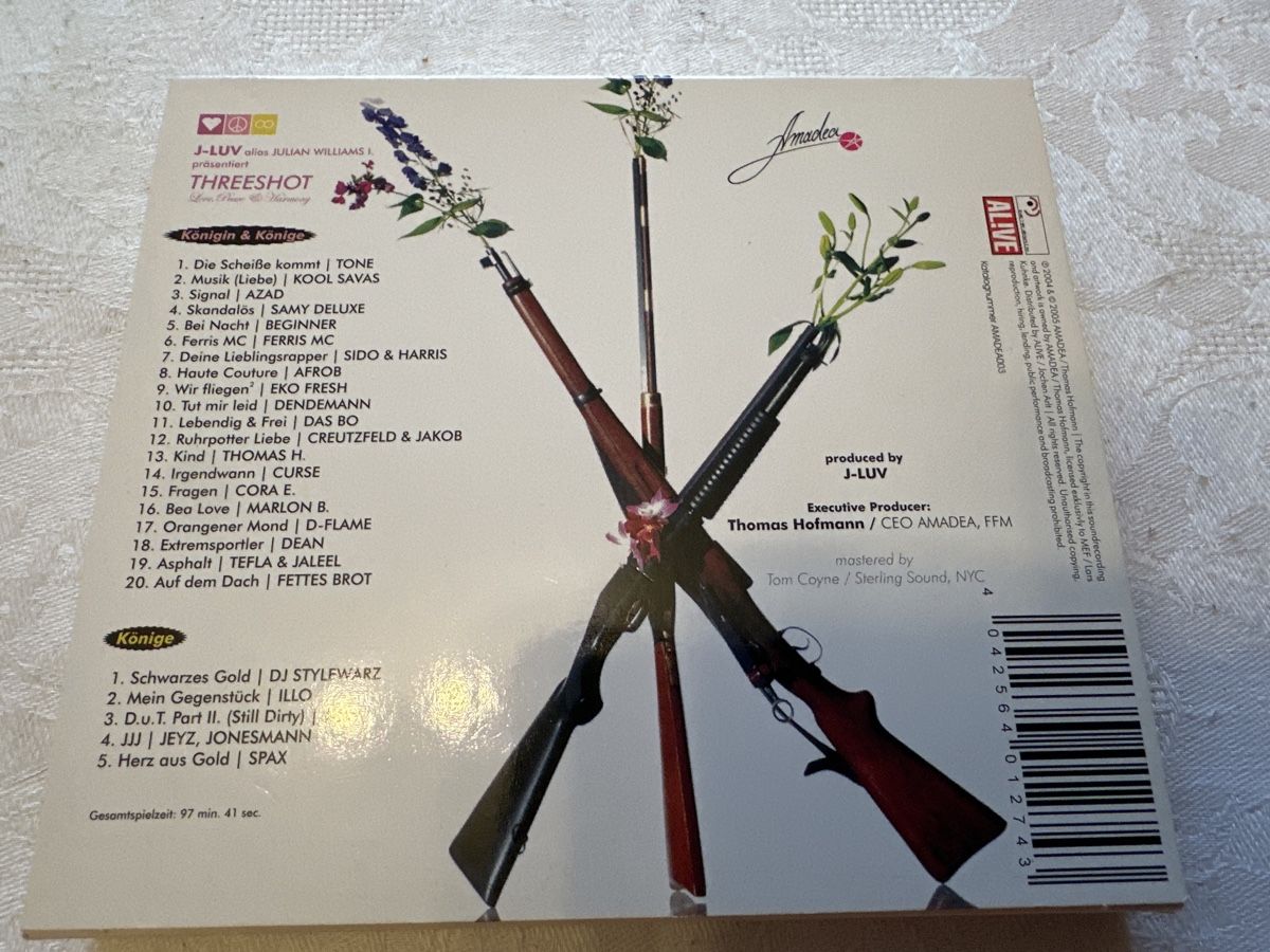 CD: J-Luv - Threeshot - HipHop Kingz CDs – Usato da Schaffhausen venduto da D-MAC 1