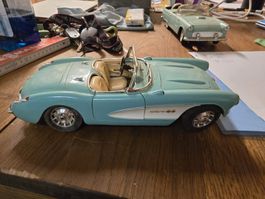 '57 Corvette Modellauto, Burago Rarität, Sammlerstück (G1)