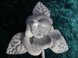 Wandhaken Blume Shabby Vintage