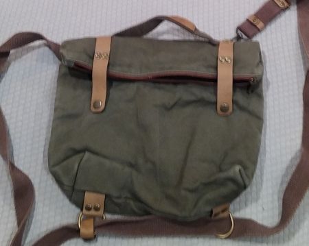 Cooler Rucksack, olivgrün, neuwertig! verwendbar als Tasche