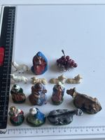 Krippenfiguren Set klein Figuren handbemalt(I17)