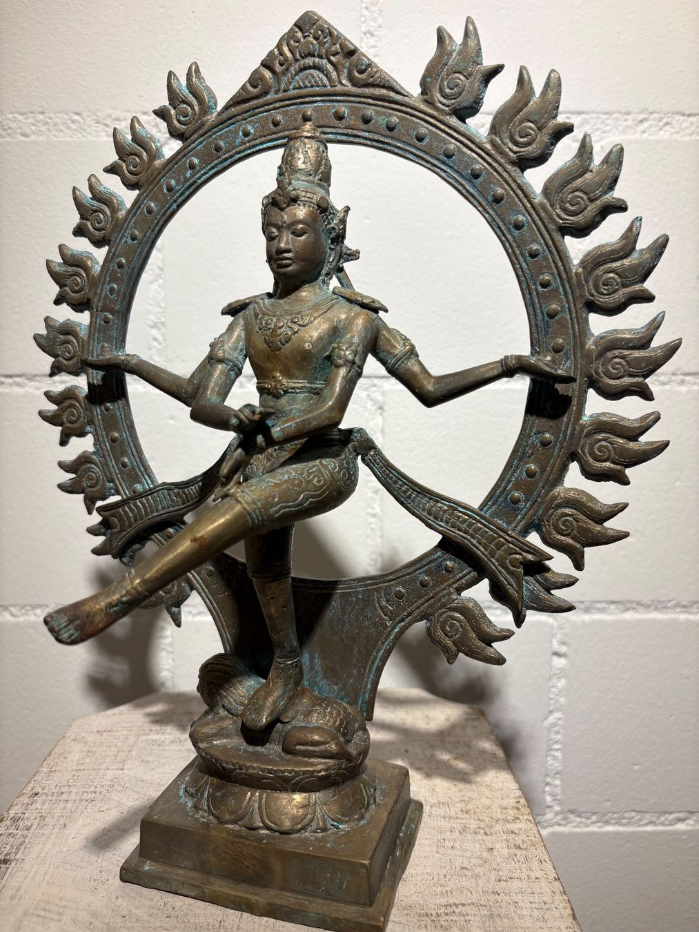 Skulpturen & Statuen: Shiva Messing 29 cm (a) – Gebraucht aus Lenggenwil von Unique_ 6