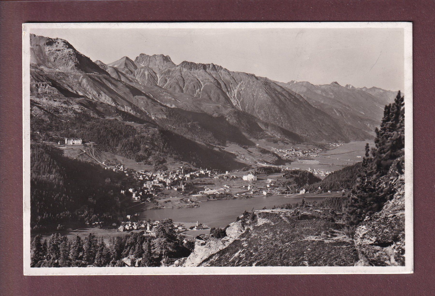 Cartoline postali: ST. MORITZ – Usato da Pully venduto da nicecards
