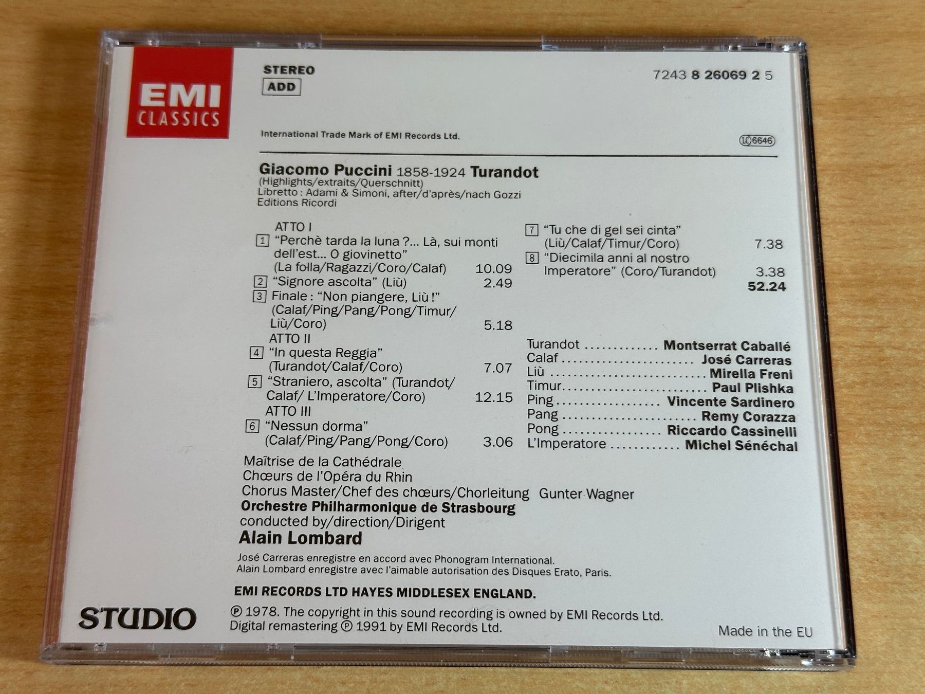 CDs: Giacomo Puccini - The Puccini Collection - 4 CD – Gebraucht aus Rikon im Tösstal von Alpenmutz 7