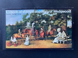 Markenheftchen Grossbritannien 1980 £3 Wedgwood postfrisch**