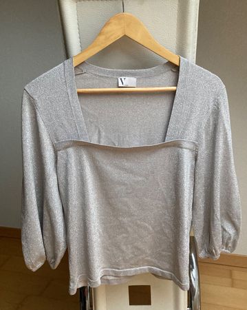 Vera Mont Lurex Pullover Gr.42
